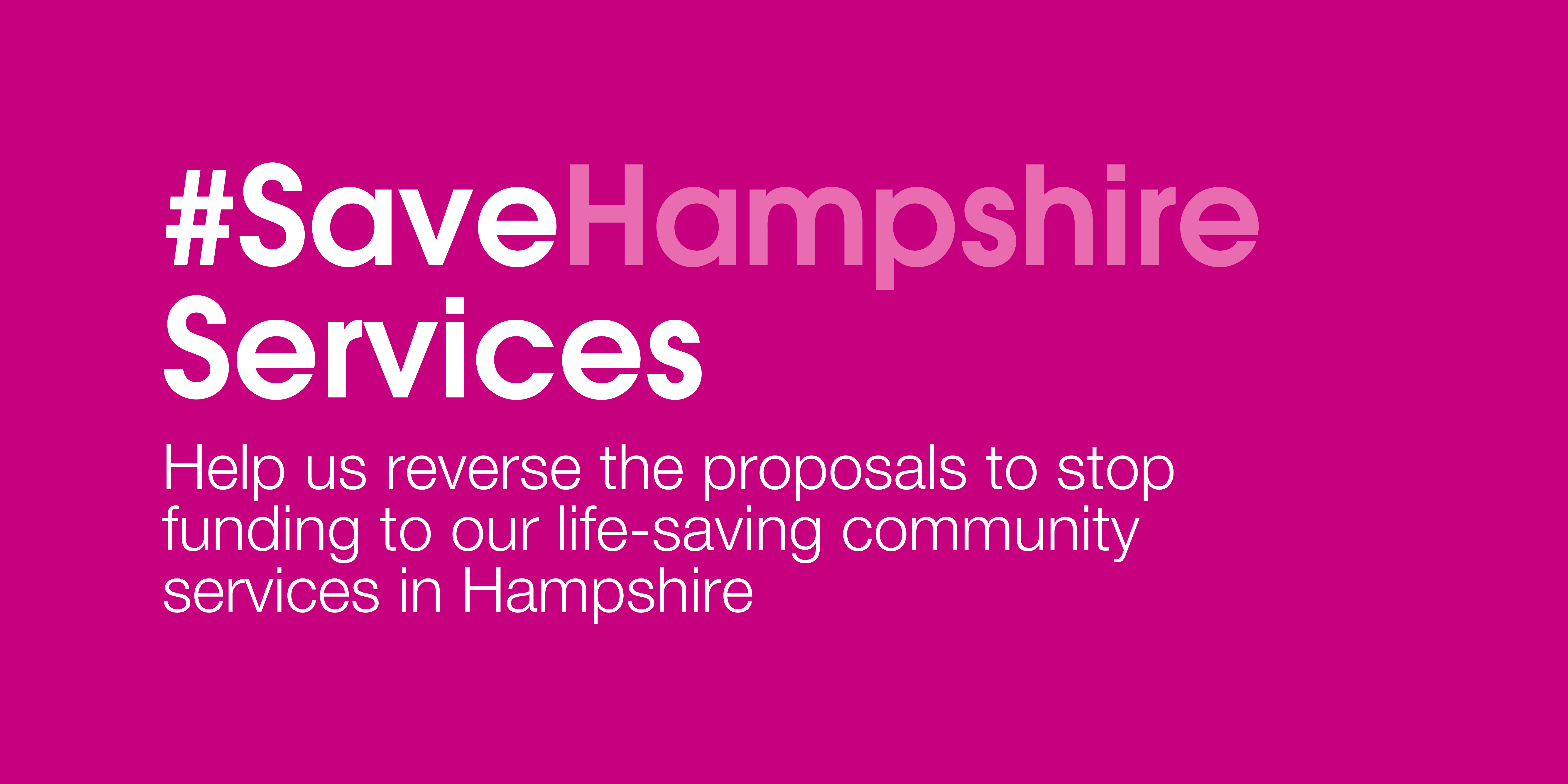 MHA launches report to highlight value of community grants, as Hampshire County Council considers cuts